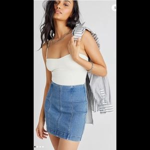 Free People Modern Femme Skirt